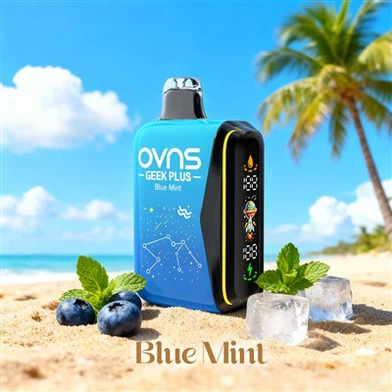 OVNS GEEK PLUS 15000 bouffées de vape jetable 5% de nicotine E-cigarette